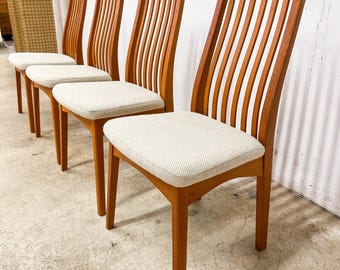 MCM Benny Linden Teak Dining Chairs (x4) *MESSAGE US for shipping quote*