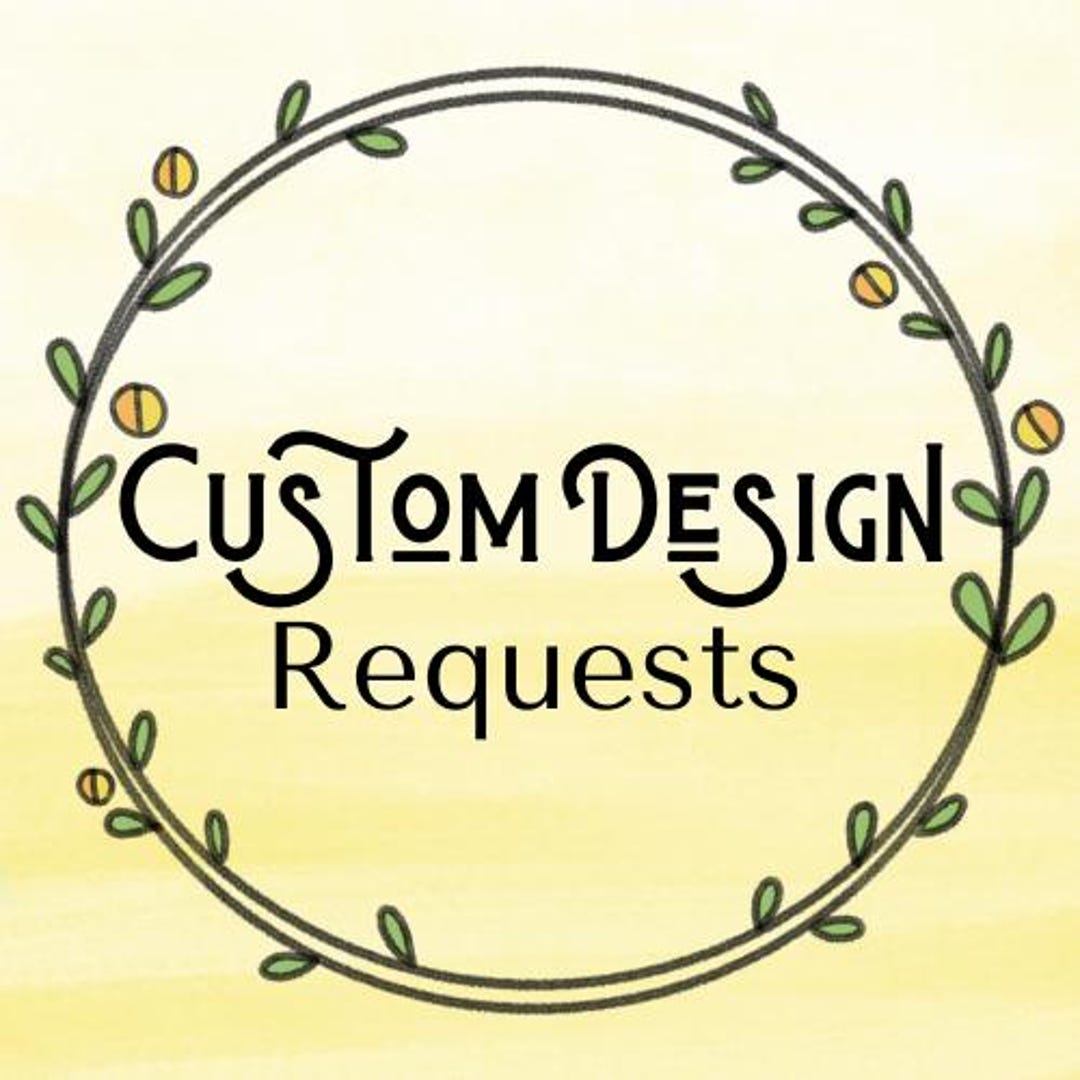 Custom Design Request – Modify Any Existing Item - Etsy