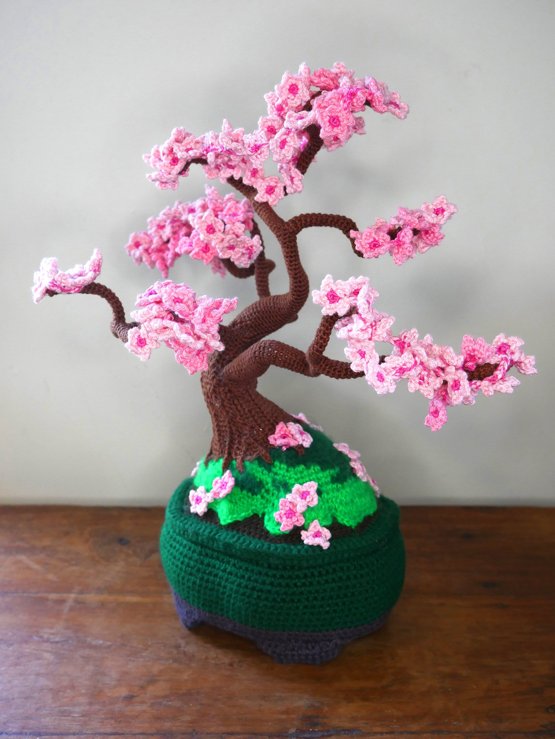 Large Everlasting Cherry Blossom Bonsai in Crochet - Etsy