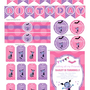 Vampirina Birthday Vampirina Party Vampirina Party Supplies Vampirina ...