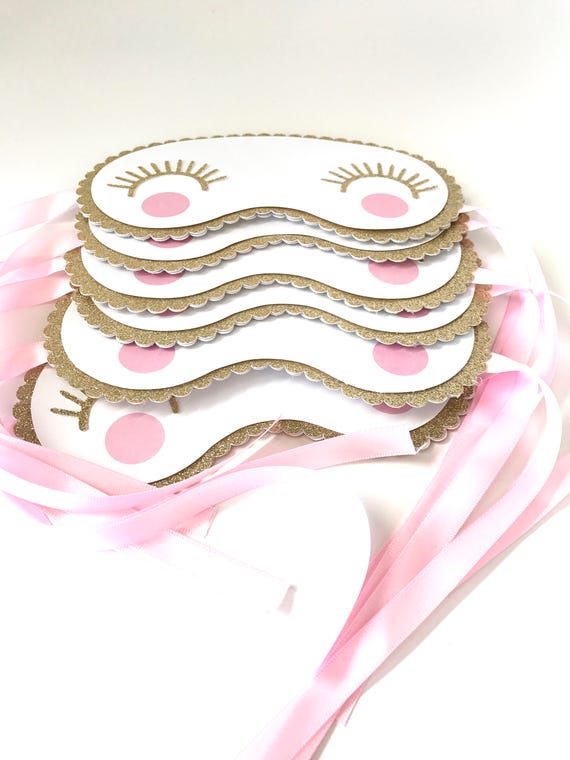 Spa Mask Invitation Sleeping Mask Invitation Eye Mask Etsy