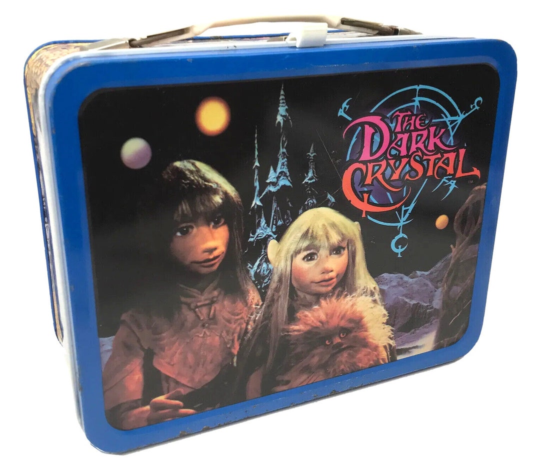 Vintage Thermos Metal Lunch Box Jim Henson the Dark Crystal Etsy