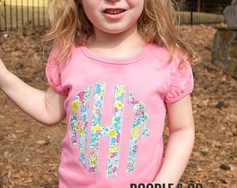 Girl Personalized Spring Short Set Boutique Girl Short Set Toddler Girl Initial Set Monogram Summer Short Set Summer Vacation Clothing