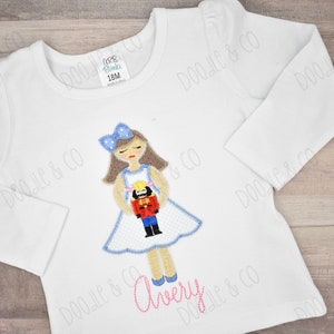 Clara Nutcracker Christmas Shirt. Girl Christmas Shirt, Nutcracker Movie Clara Shirt, Nutcracker Ballet Shirt, Personalized Girl Shirt,