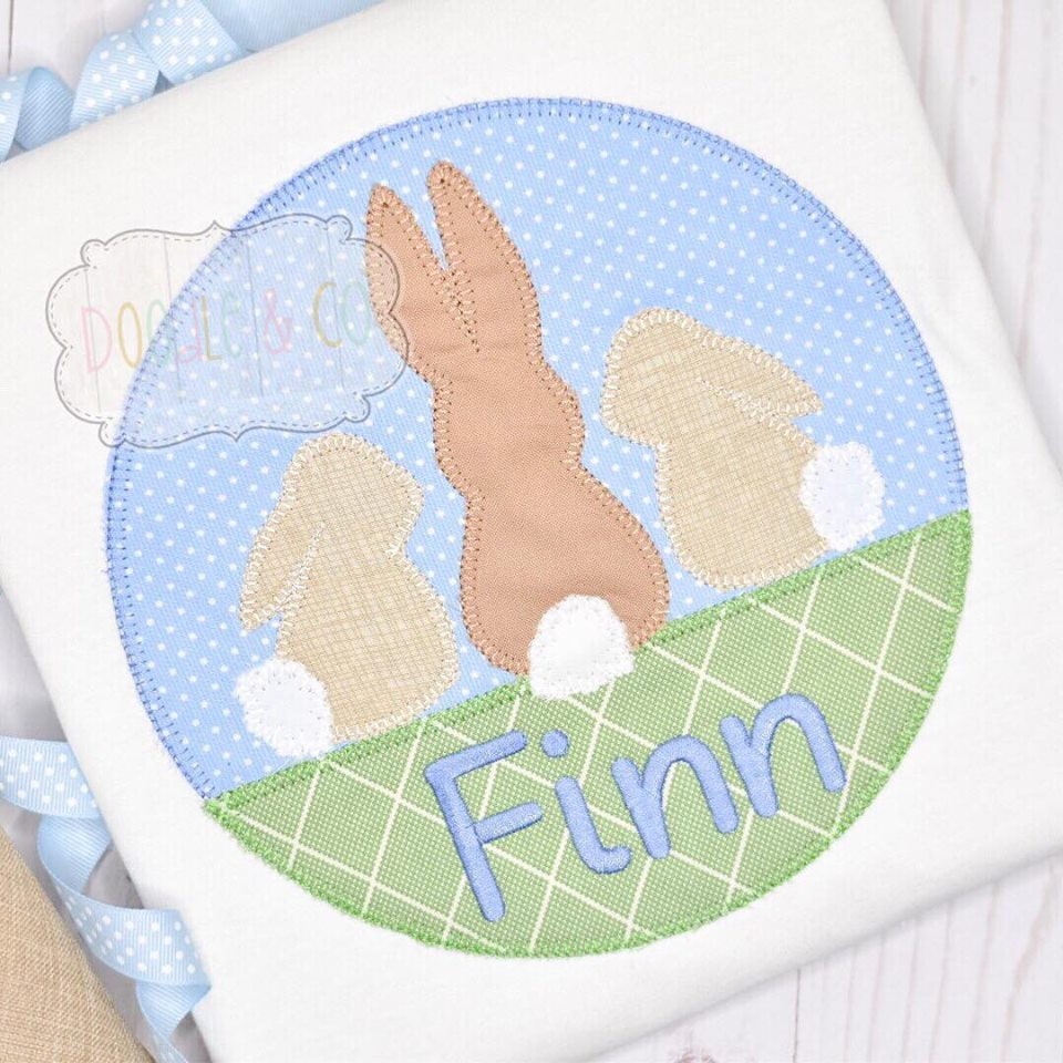 Easter Bunny Shirt Boy Easter Applique Shirt Boy Easter Etsy