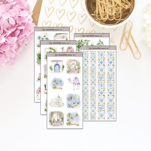 Kit de journalisation Maroc 1 / Agenda à puces / Stickers pour agendas / Mini kit