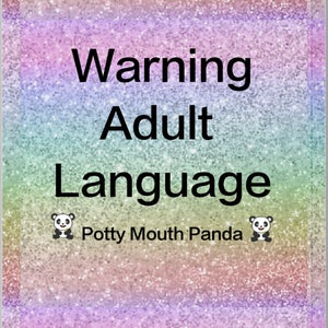 Potty Mouth Panda Not My Problem Stickers / Planner Stickers /  Recollections / Happy Planner / B6 / TN / Personal Planner