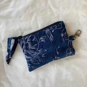 Keychain Wallet Handmade, coin purse, small pouch