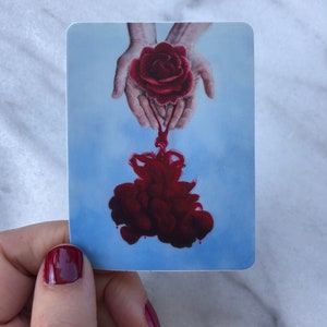 His Blood poured out Sticker