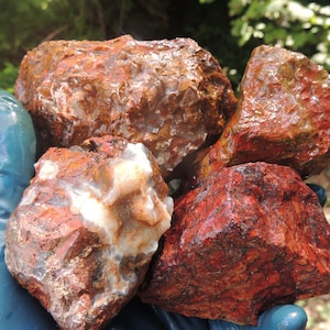 Lavic Siding Jasper from California Bulk lot  Medium or Small flat rate box full Lapidary Free Shipping