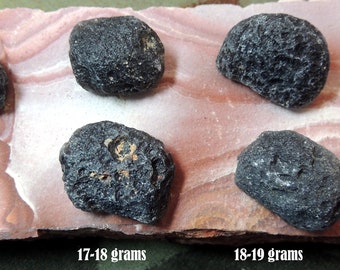 Tektite, Agni Manitite, Pearl of Fire,  Healing Crystals STK4 Med Large Crystals 14 to 20 grams your choice of size