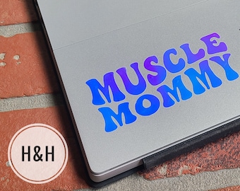 Muscle Mommy Decal - Etsy