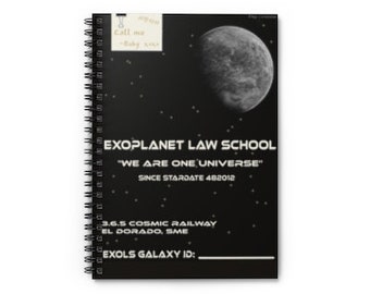 Customizable K-pop Exoplanet Inspired Spiral Notebook; Kpop Notebook, Kpop Journal