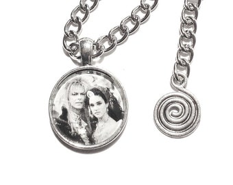 Labyrinth Necklace/Labyrinth Jewelry/The Goblin King/Jareth & Sarah at the Masquerade Ball/Labyrinth Inspired Jewelry/Fairy Tale Jewelry