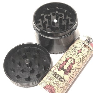 Schwarz Grinder/Medium Grinder/Schwarz Grinders/50 mm Grinder/Kräutermühle/Gewürzmühle/Küchen Werkzeuge/Zigaretten Dreher Werkzeug/Schwarz Brecher/Werkzeuge