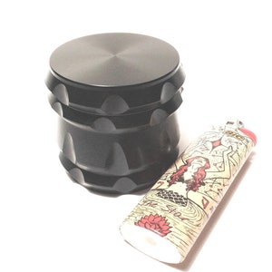Black Grinder/Black Grinders/Large Grinder/Kitchen Grinder/Herb Grinder/Spice Grinder/Black Crushers/Black Kitchen Tools/Cool Grinders