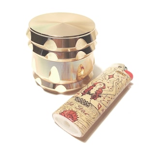 Heavy Duty Gold Rose Gold Grinder/Large Grinder/Heavy Duty Grinder/Gold Rosegold Grinder/Gold Grinder/Spice Grinder/Rosegold Kitchen Tools