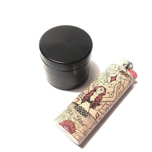 Schwarze Mühle/Kleine Mühle/Schwarze Mühlen/40 mm Mühle/Kräutermühle/Gewürzmühle/Kleine Schwarze Mühle/Zigaretten Dreher/Schwarze Mühle