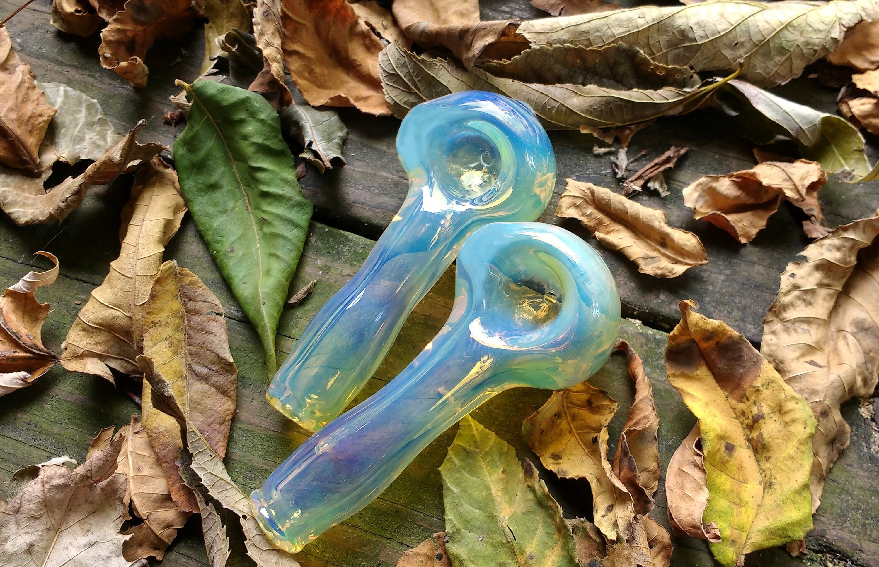 Color Changing Glass Pipe Set/Smoking Accessories/Glass Etsy