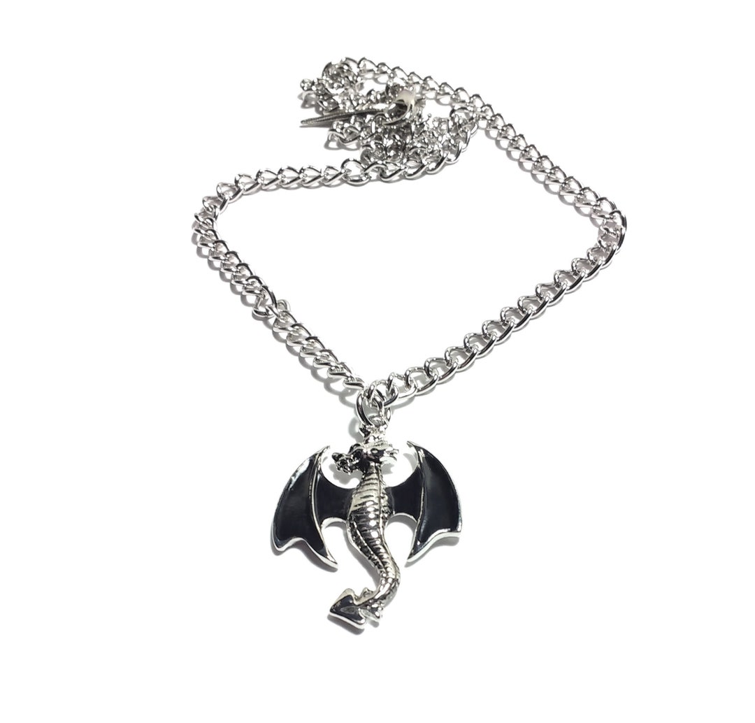 Dragon Necklace/dragon Jewelry/body Jewelry/unisex Jewelry/dragons