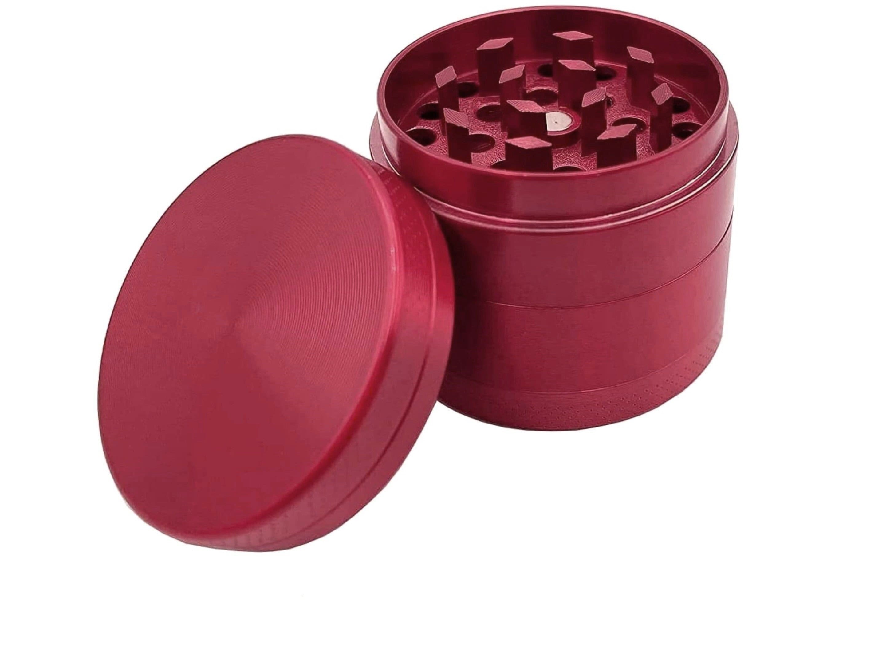 Red Grinder/Small Grinder/40mm Red Herb Grinder/Grinders/Spice Etsy