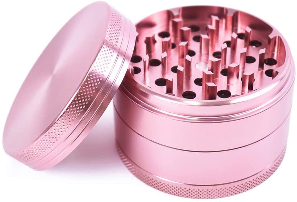 Rose Pink Grinder/Large Grinder/2 1/2 inch Grinder/63mm 4 Etsy