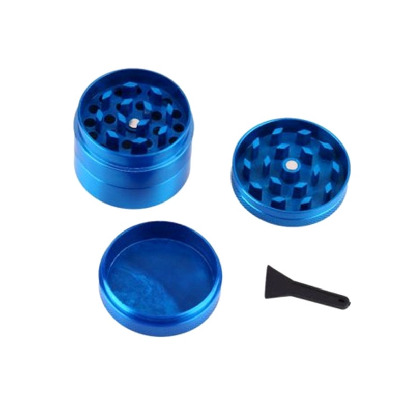 Blue Grinder/small Grinder/40mm Portable Blue Herb Grinder Etsy