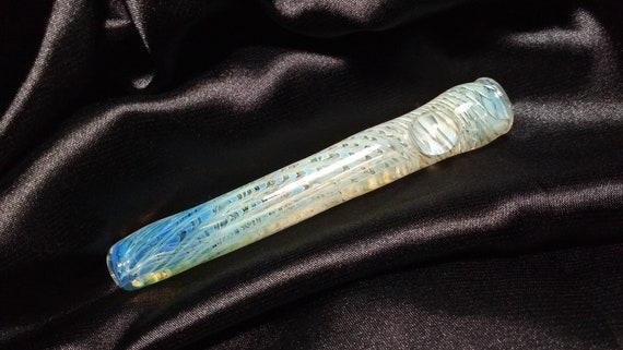 Color Changing Striped /& Twisted Glass One Hitter with 9 Clear MarblesGlass ChillumsGlass PipesColor Changing PipeGlass Smoking Pipe