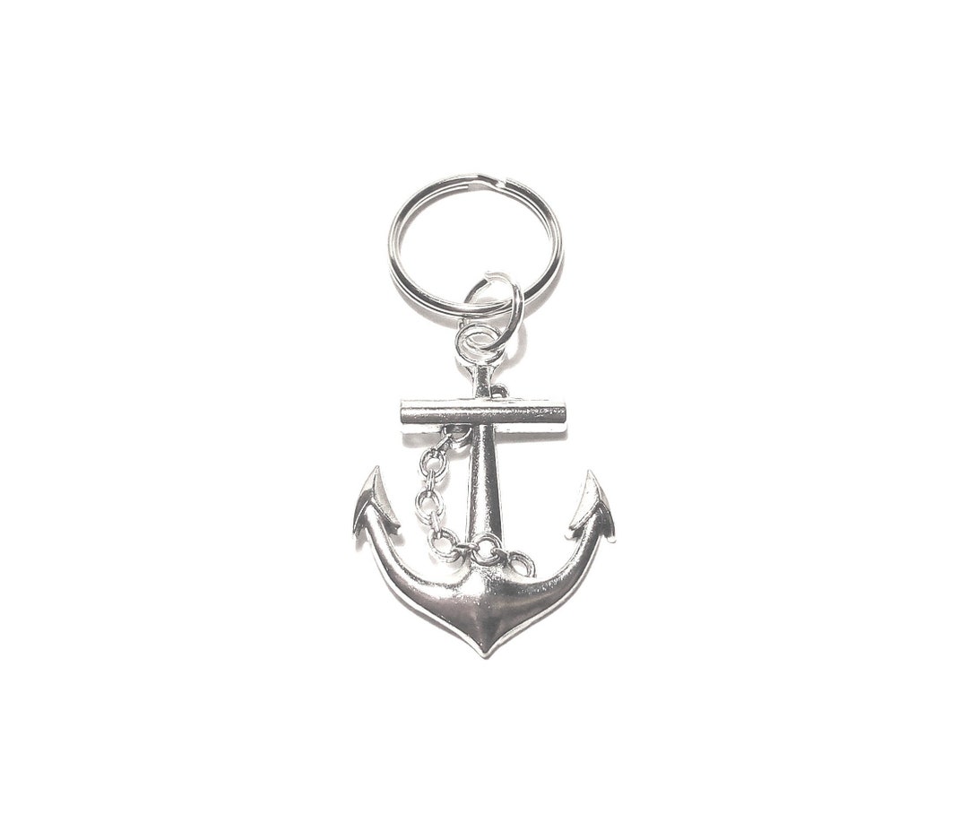 Anchor Keychain/sea Captain Keychain/boat Keys Keychain/boat Captain