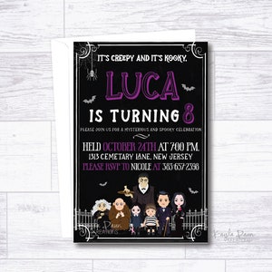 Halloween Family Invitation