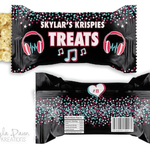 TikTok Inspired Rice Krispies Treat Wrappers