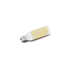 Light Bulb LED Candelabra 75 watt Equivalent Cool White 6000K 7w Dimmable No Flicker E12 Socket Base Insulator Fixtures Chandelier Appliance