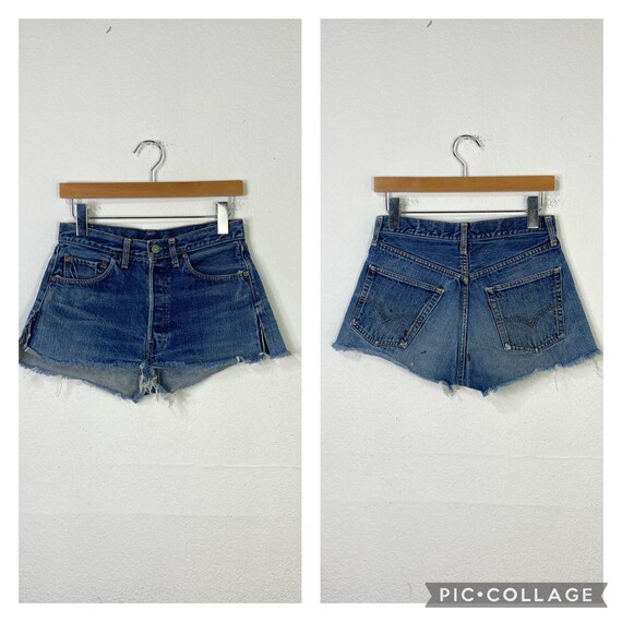 60s 70s Vintage Levis 501 Big E Denim Shorts Jeans Short 60s 70s Vintage Levis 501 Big E Denim Shorts Jeans Short