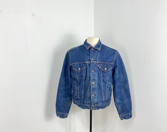 vintage levi jacket wool lined