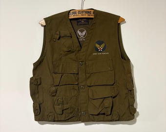 50s USAF E-1 Radio Carrier Vest - Etsy