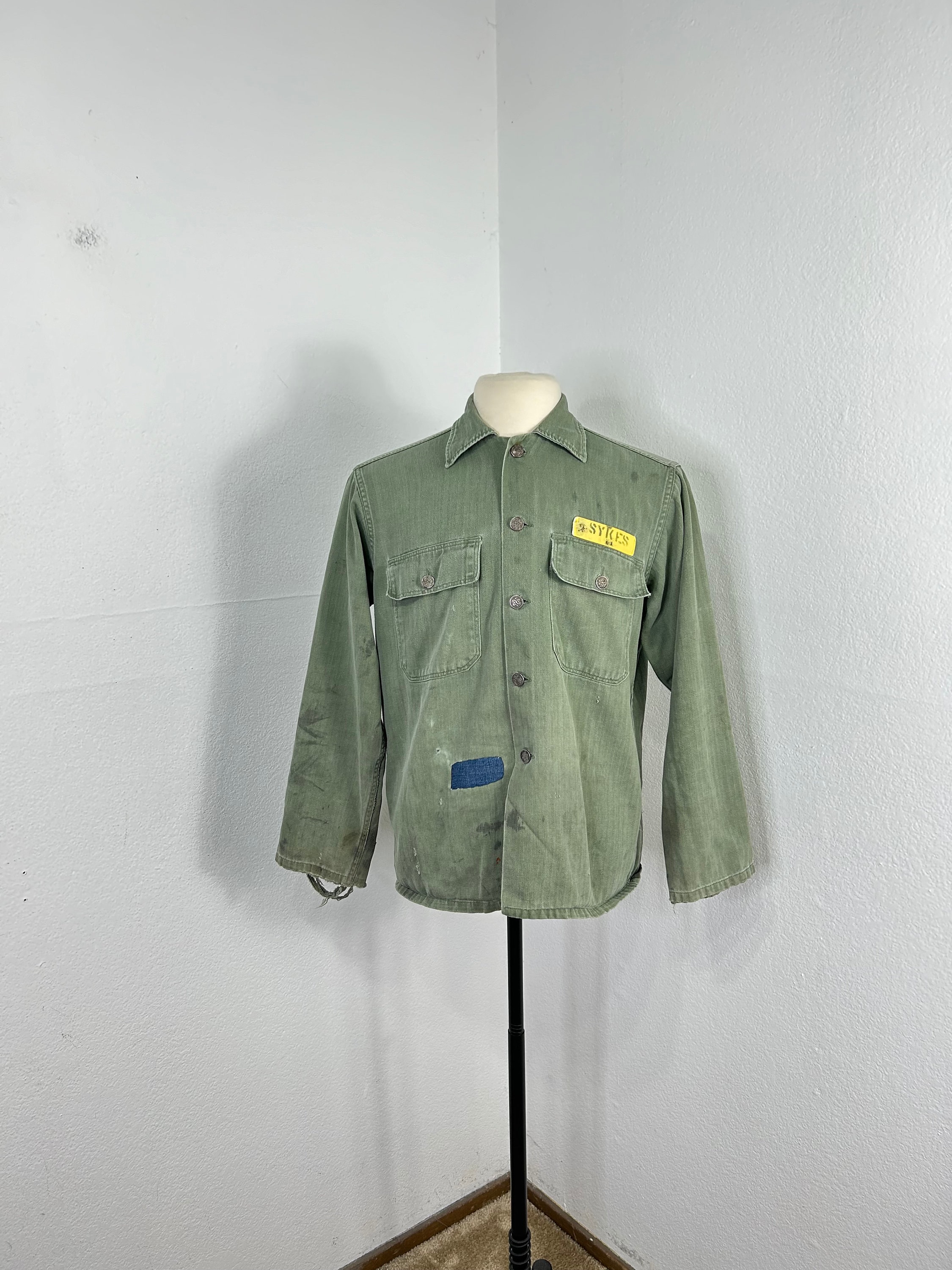 Vintage Military Hbt Shirt - Etsy Vintage Military Hbt Shirt - Etsy