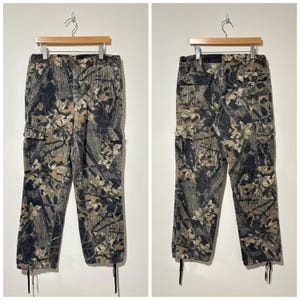 Tree Camo Cargo Pants - Etsy
