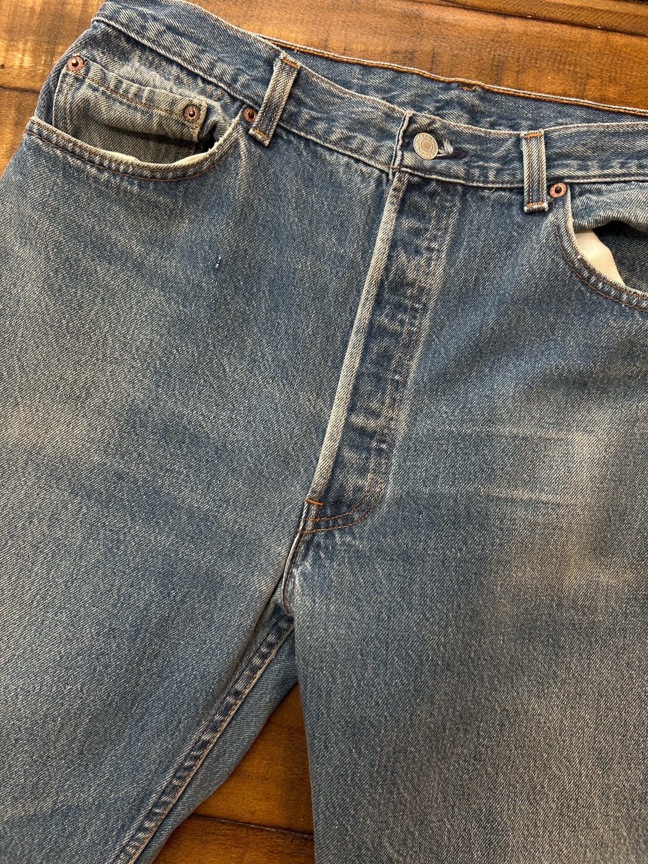 90s Vintage Levis 501 Jeans Denim Pants Made in Usa Size 34 443268