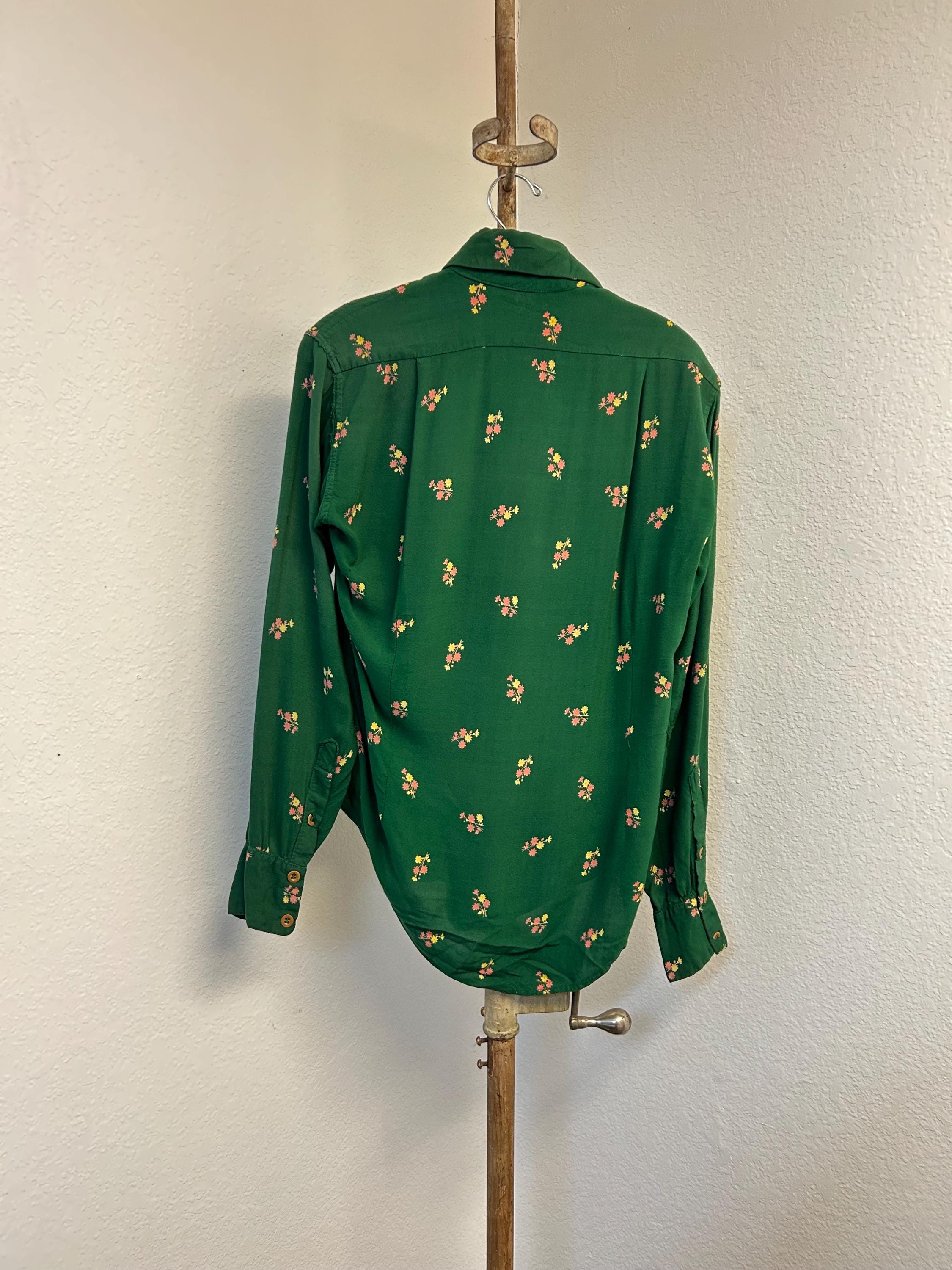 トップス 50s rayon shirts Groovin High - 1950s Vintage Style Rayon Shirt – BROGUE
