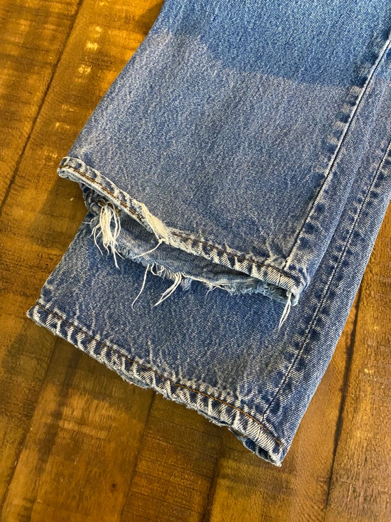 80s Vintage Levis 517 Boot Cut Jeans Flare Denim Pants Made in Usa 