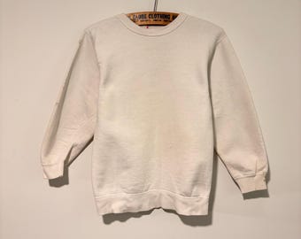 50s 60s Vintage BRENT 100% Cotton Hoodie Faded Red Size L 541494