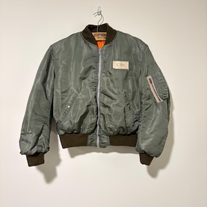 Vintage Bomber Ma 1 Jacket - Etsy
