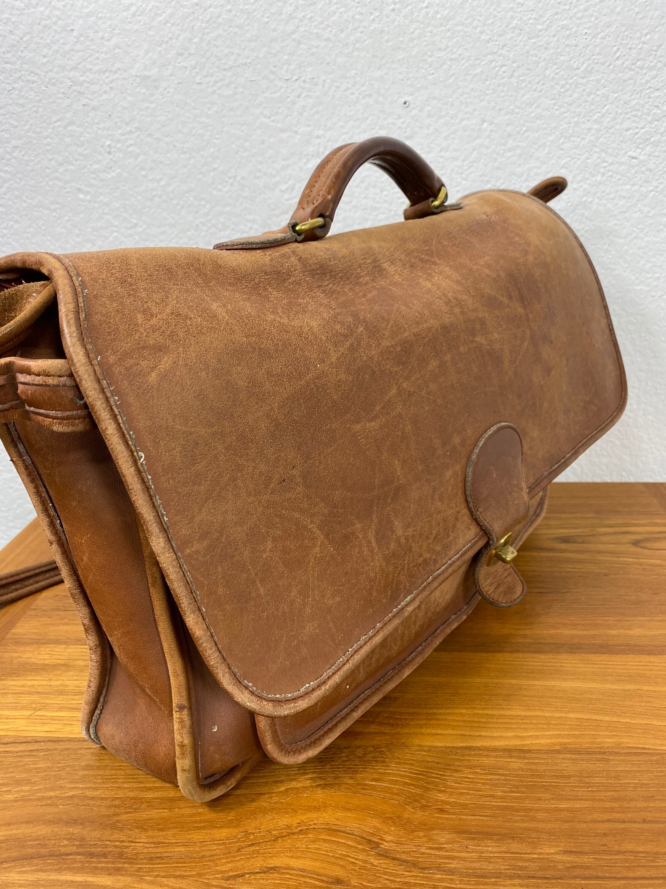 vintage coach briefcase bag