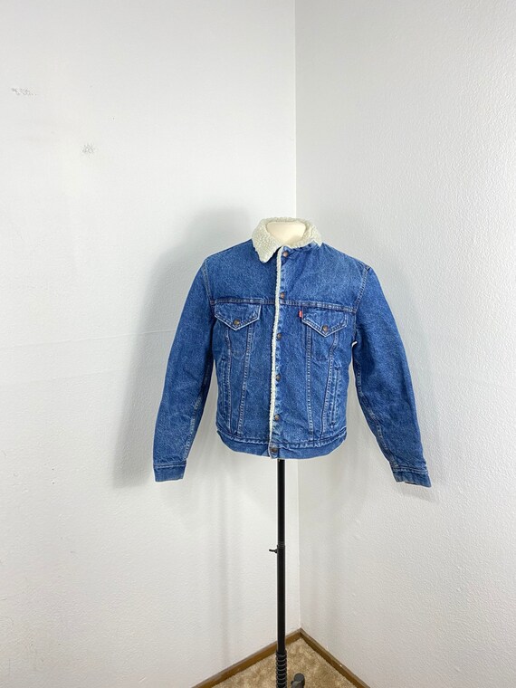 80s Vintage Levis Sherpa Fleece Lined 
