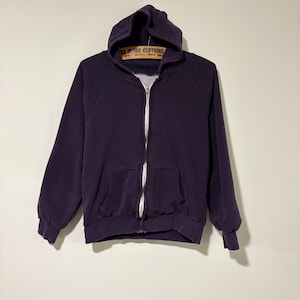 Vtg 60s Zip up Hoodie - Etsy