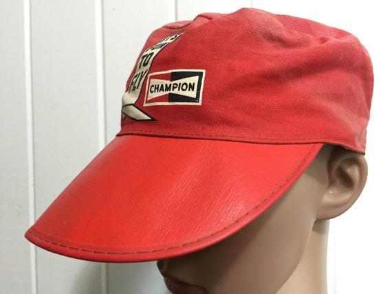 champion hat red