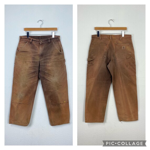 Vintage Distressd Carhartt 100% Cotton 