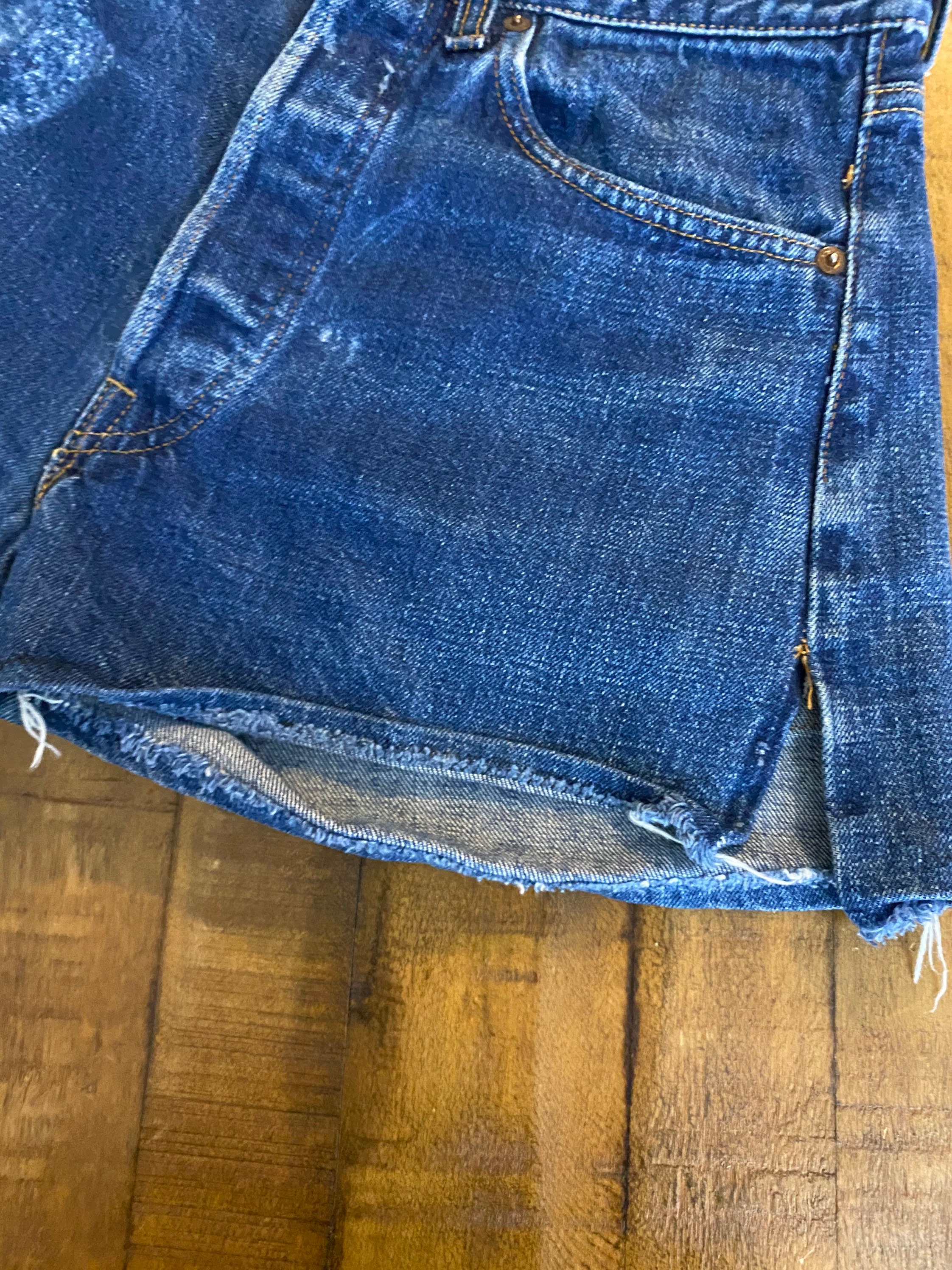60s 70s Vintage Levis 501 Big E Denim Shorts Jeans Short 60s 70s Vintage Levis 501 Big E Denim Shorts Jeans Short