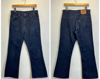 80s Vintage Levis 517 Boot Cut Jeans Flare Denim Pants Made in Usa