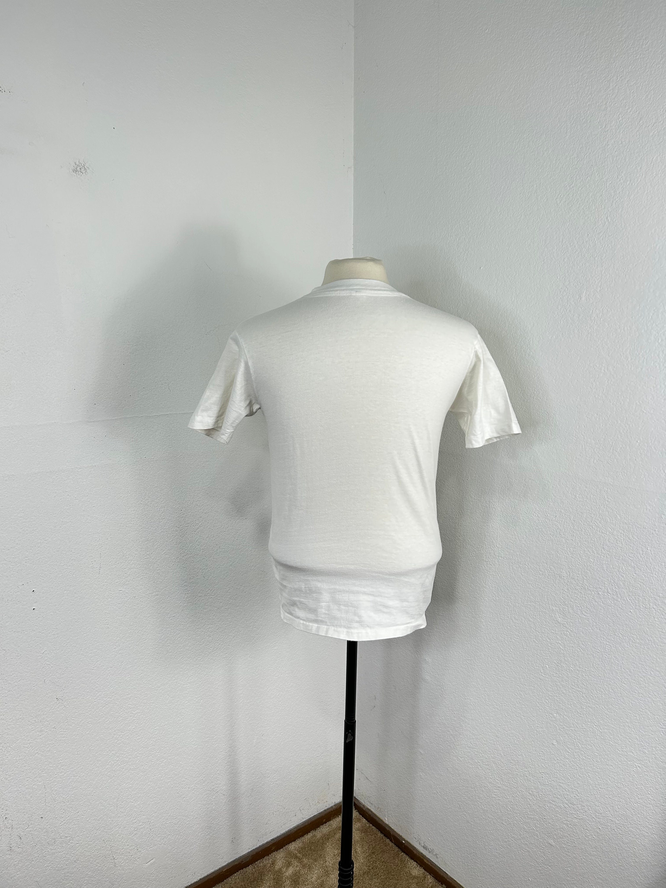 70年代ヴィンテージ ヘインズ ドクタープリント Tシャツ 綿100% サイズ